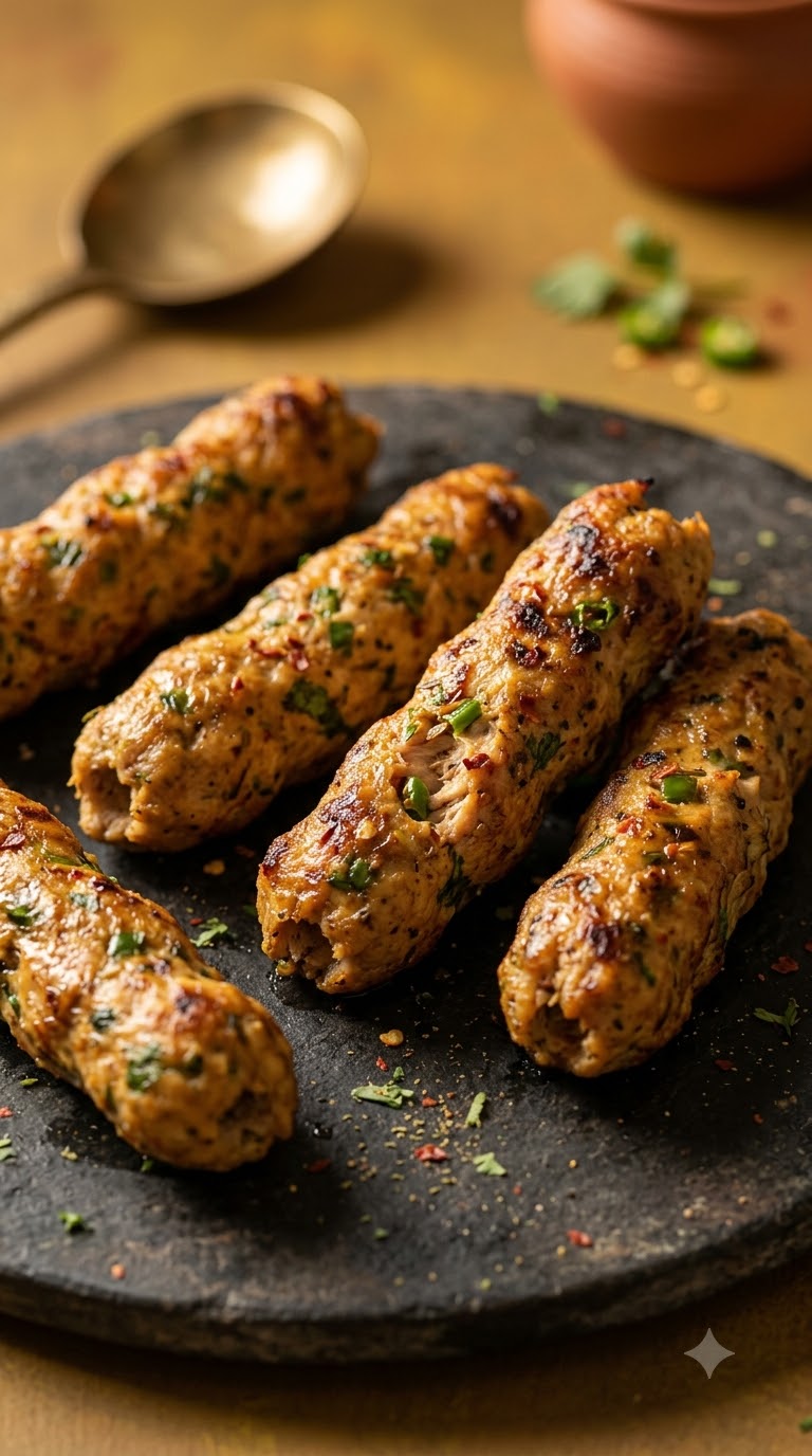 Chicken Desi Tadka Seekh Kabab